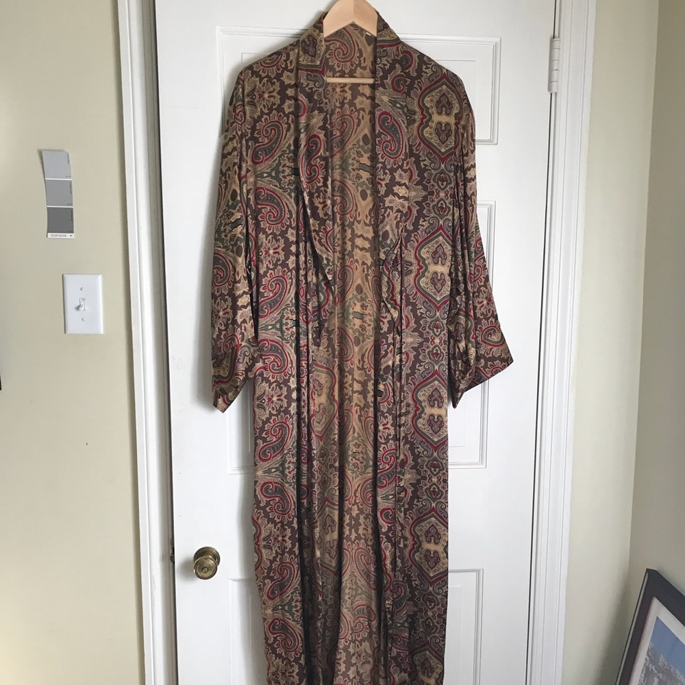 Vintage Silk Victoria’s Secret Bathrobe
